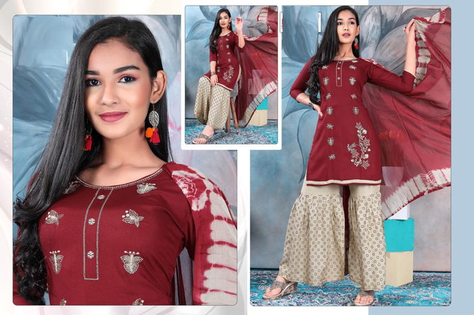 Jiyanshi 8052 Girls Wear Readymade Suits Catalog
